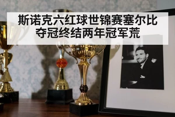 斯诺克六红球世锦赛塞尔比夺冠终结两年冠军荒